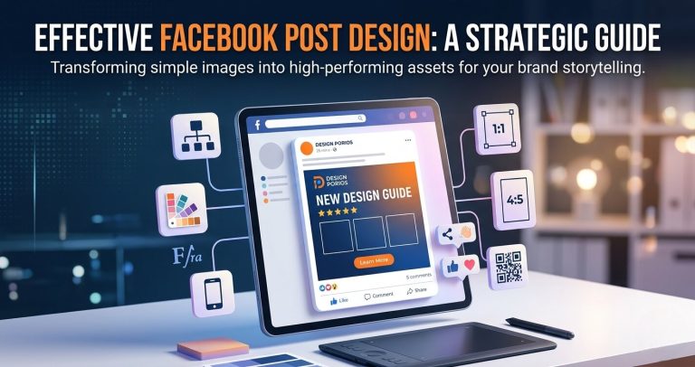 Design Porios; Facebook Post Design; Social Media Marketing; Graphic Design